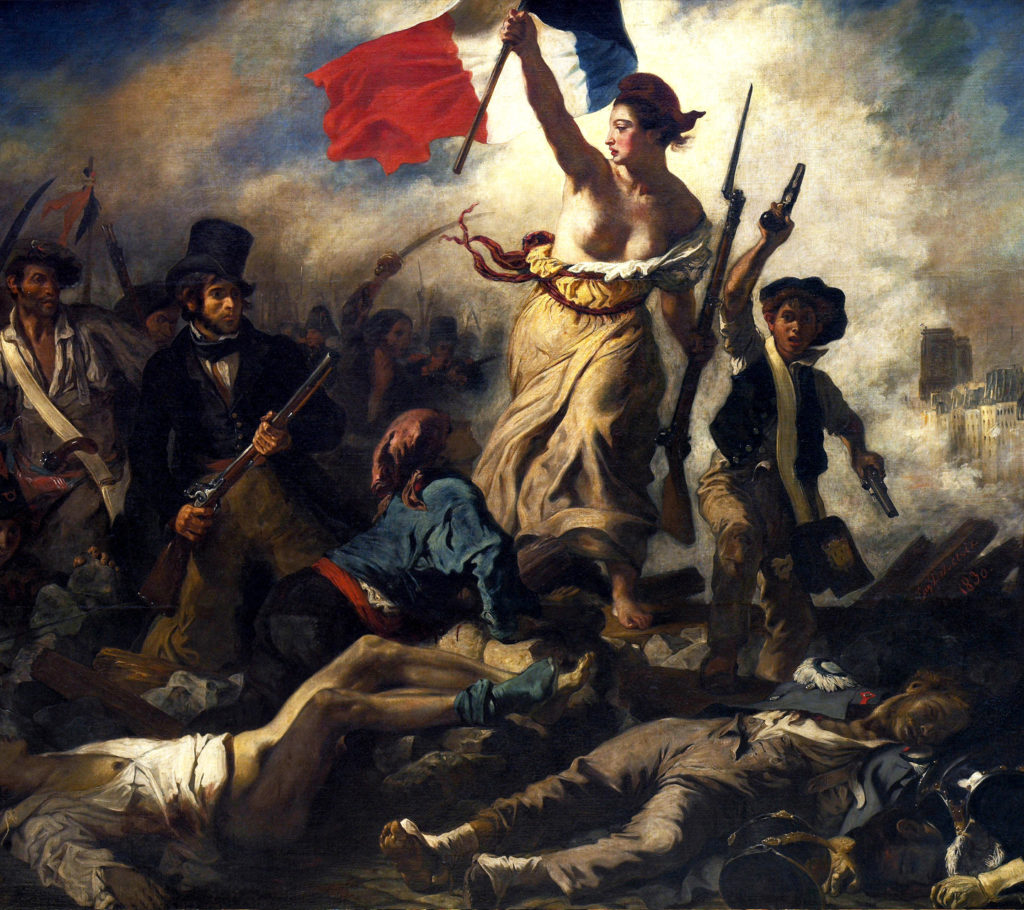 卓コロに集まるメンバーのイメージ　フランス革命　絵画